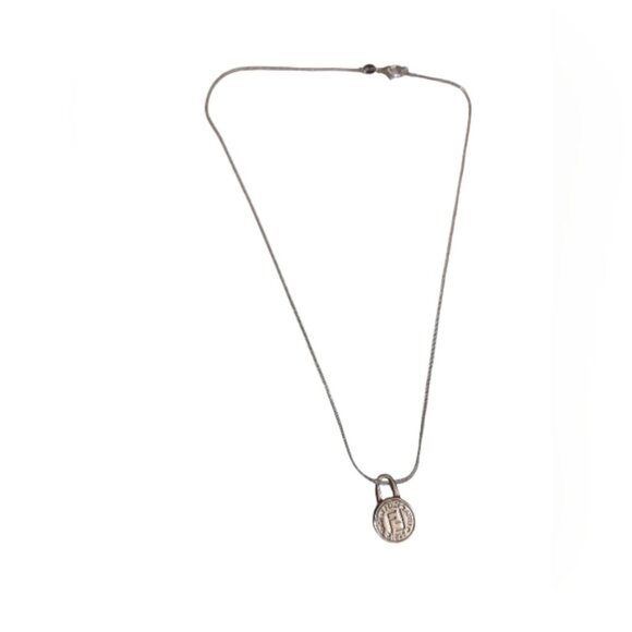 Fendi Other - Fendi - Silver Pendant Necklace re-purposed